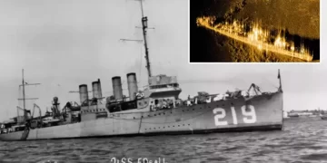 İkinci Dünya Savaşı’nda batan savaş gemisi 81 yıl sonra keşfedildi