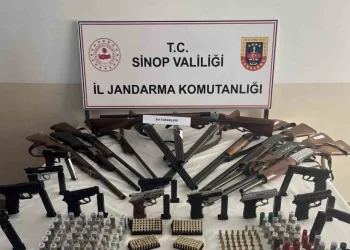 Sinop Erfelek’te, silah ve mühimmat kaçakçılığı operasyonunda 11 gözaltı!
