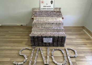 Sinop Gerze’de zehir tacirlerine darbe: 40 bin uyuşturucu hap ele geçirildi!