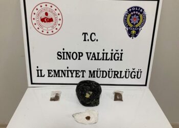 Sinop’ta yapılan şok uygulamada 3 kişi gözaltına alındı!
