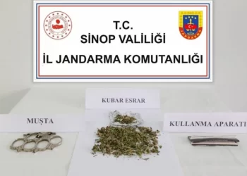 Sinop Türkeli’de uyuşturucu operasyonu!