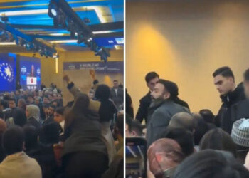 Cumhurbaşkanı Erdoğan’ı protesto eden 9 kişi tutuklandı