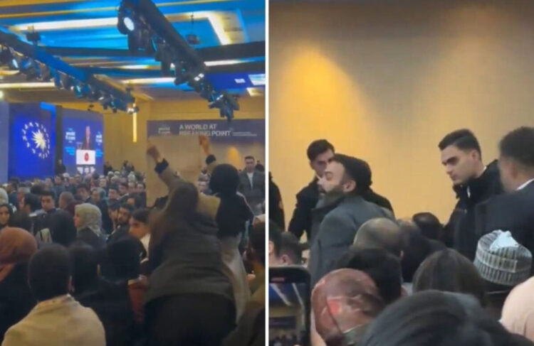 Cumhurbaskani Erdogani protesto eden 9 kisi tutuklandi habermeydan