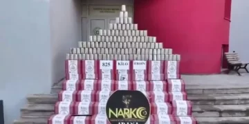 ‘NARKOÇELİK-50’ Operasyonunda 825 Kilogram Eroin Ele Geçirildi