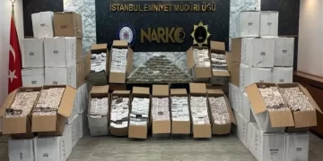 “NARKOKAPAN-2” Operasyonunda 1 milyondan fazla uyuşturucu hap ele geçirildi