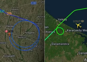 İstanbul’da uçaklar CB bulutları yüzünden iniş için bekliyor