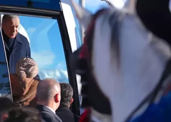 Cumhurbaşkanı Erdoğan, atlı cirit sporcuları tarafından karşılandı