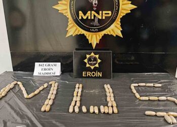Muş’ta, midesinde 84 adet kapsül eroin taşıyan şahıs tutuklandı!