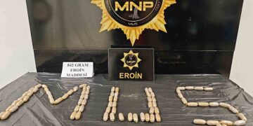 Muş’ta, midesinde 84 adet kapsül eroin taşıyan şahıs tutuklandı!
