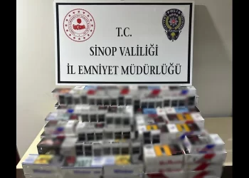 Sinop’ta 24 bin 980 kaçak makaron ele geçirildi!