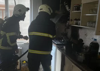 Sinop Türkeli’de, mutfakta çıkan yangın korkuttu!