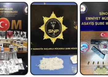 Sinop’un bir aylık asayiş raporu yayınlandı!