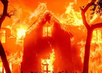 ABD’de yangın: 250’den fazla kişi tahliye edildi