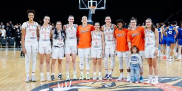 ÇBK Mersin, Basket Landes’i rahat geçti!