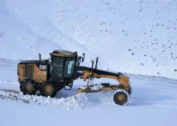 Muş’ta, kar nedeniyle 15 köy yolu ulaşıma kapandı!