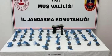 Muş’ta uyuşturucu operasyonunda 1 kişi gözaltında!