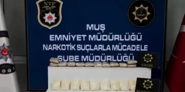 Muş’ta yapılan uyuşturucu operasyonunda 4 tutuklama!