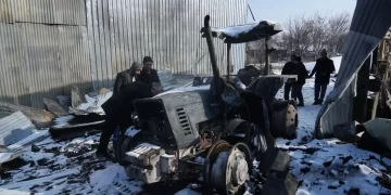 Muş Yeşilova’da, 40 yıllık birikim bir gecede kül oldu!