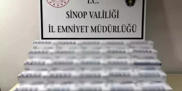 Sinop’ta, 20 bin kaçak makaron ele geçirildi!