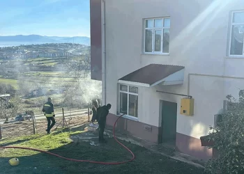 Sinop’ta çıkan yangın korkuttu!