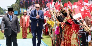 Cumhurbaşkanı Erdoğan, Endonezya Bogor Cumhurbaşkanlığı Sarayı‘nda
