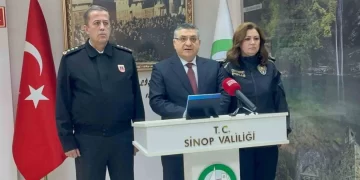 Sinop’ta, 2025 yılının ilk İl Güvenlik ve Asayiş Bilgilendirme Toplantısı yapıldı!