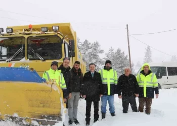 Sinop’ta, 9 günde kardan kapanan 10 bin km yol ulaşıma açıldı!