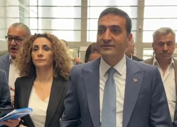 Beyoğlu Belediye Başkanı İnan Güney adliyede Beyoğlu Belediye Başkanı İnan Güney adliyede