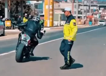 Tekirdağ’da “Dur” İhtarına Uymayarak Jandarmanın Üzerine Motosikletini Süren Şahıs Yakalandı