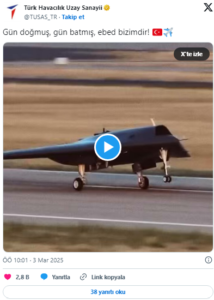 TUSAŞ, 'ANKA-3' modelini tanıttı anka habermeydan