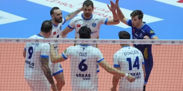 Arkas Spor, İstanbul GSK önünde galibiyet serisini sürdürdü!