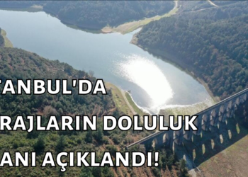 İSKİ, İstanbul’da barajların doluluk oranını açıkladı