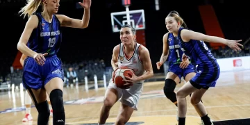 ÇBK Mersin, Bodrum Basketbol’u 60 sayı farkla geçti!