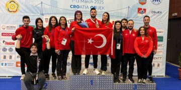 Genç Milli atıcılar’dan 3 altın 2 gümüş!