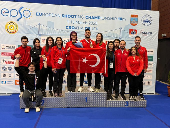 Genç Milli atıcılar'dan 3 altın 2 gümüş! genc milli aticilar dan 5 madalya habermeydan