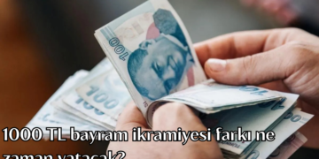 1000 TL bayram ikramiyesi farkı ne zaman yatacak?