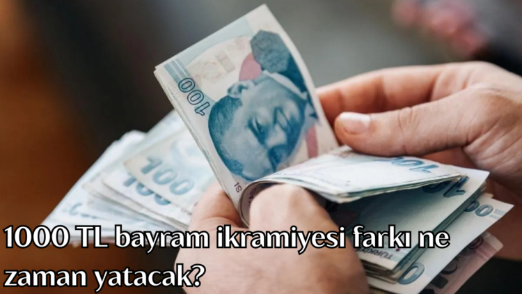 İlk etapta 3.000 TL olarak yatırılan bayram ikramiyesi, ilgili yasanın yürürlüğe girmesiyle birlikte 1.000 TL'lik fark ödemesiyle tamamlanacak.