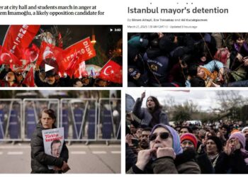 İmamoğlu’nun gözaltına alınmasıyla başlayan protestolar dış basında nasıl yer aldı?