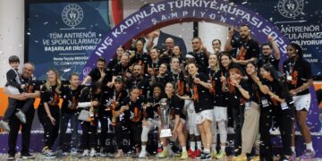 Kadınlar Türkiye Kupası’nda şampiyon ÇBK Mersin!