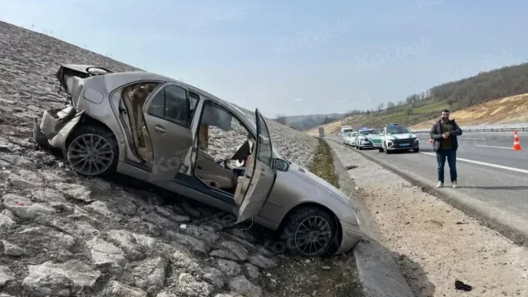 Kuzey Marmara Otoyolu'nda kaza: 2 yaralı kuzey maramara kaza habermeydan