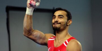 Milli sporcu Ferhat Arıcan’dan paralel barda altın madalya!