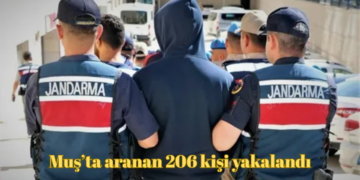 Muş’ta Jandarma denetiminde 1 haftada aranan 206 kişi yakalandı!