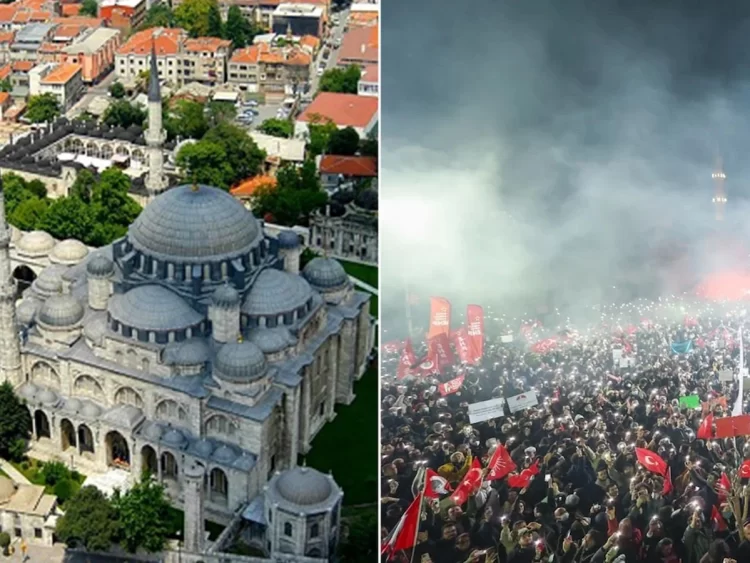 Sosyal medyada endişe yaratan mesaj: Saraçhane'de provokasyon mu hazırlanıyor? sarachane provokasyon habermeydan 1