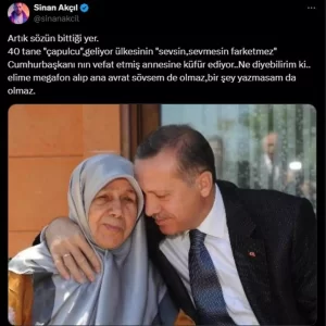 Cumhurbaşkanı Erdoğan ve Ailesine Yapılan Hakarete Sinan Akçıl Tepki Gösterdi! ''Ana avrat sövsem de...'' sinan akcil ibb habermeydan