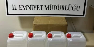 Sinop Ayancık’ta 20 litre kaçak etil alkol ele geçirildi!