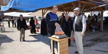 Sinop Türkeli’de, pazara ‘tartı kontrol noktası’ kuruldu!