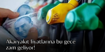 Akaryakıt fiyatlarına bu gece zam geliyor