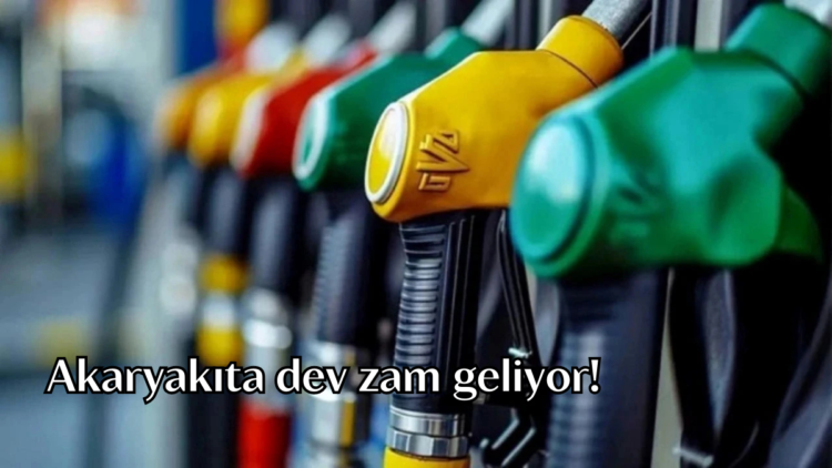 Bu gece itibarıyla benzinin litre fiyatına 1,25 TL zam yapılacak.