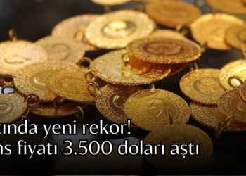 Altında yeni rekor: Ons fiyatı 3.500 doları aştı