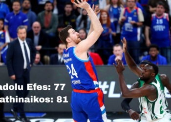 Anadolu Efes 77-81 Panathinaikos